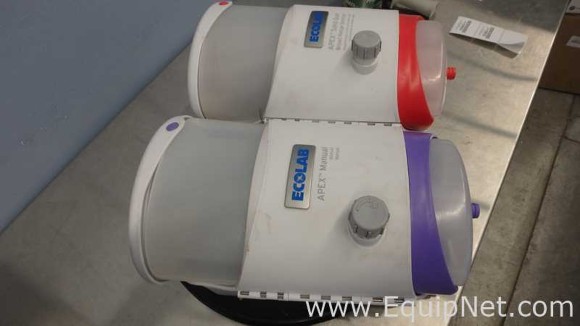 Lot of 2 Ecolab Center Apex Sanitizer Reagent Dispensers - Image 10 of 10