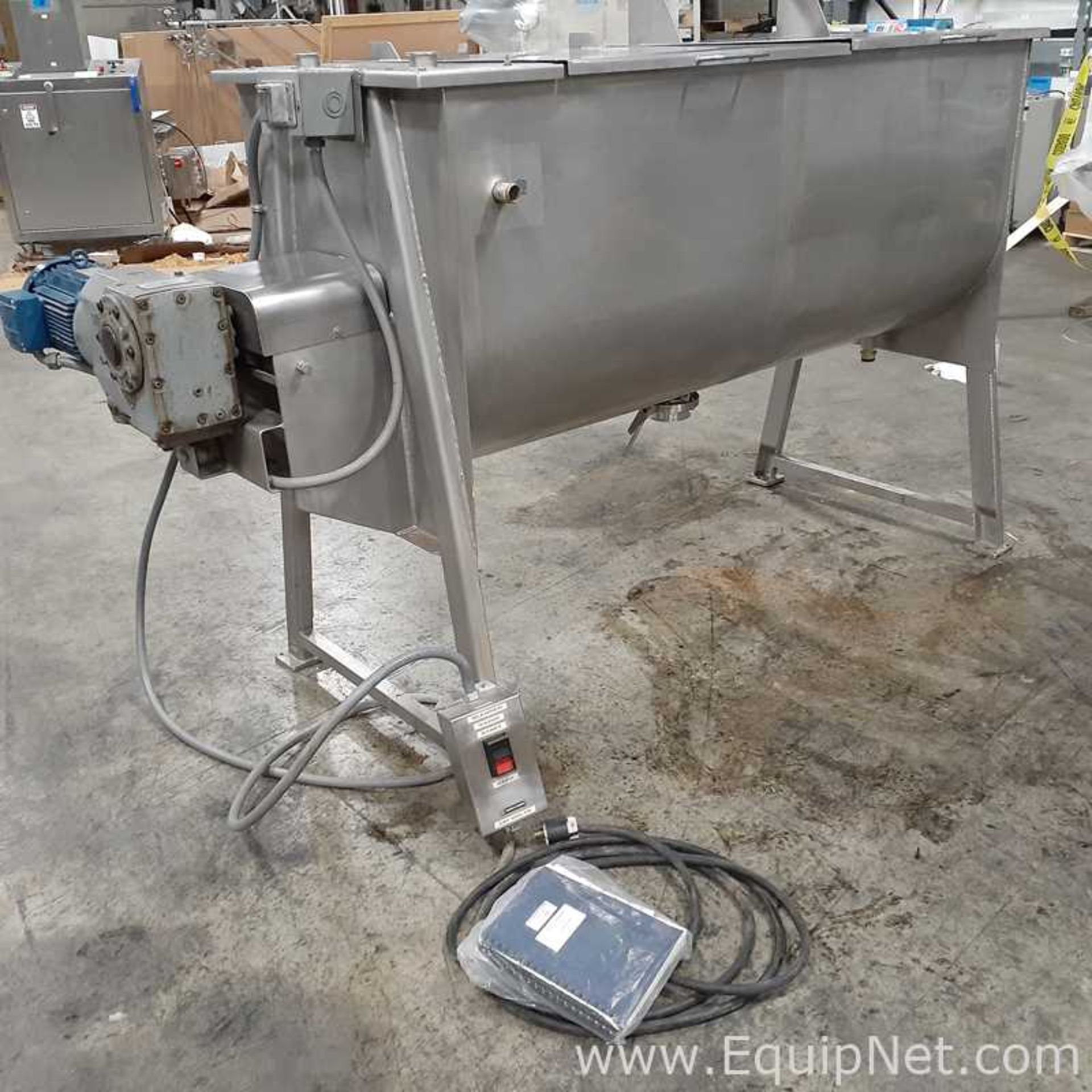 A and M Process Equipment LTD. 20 Cu. Ft. Stainless Steel Ribbon Blender