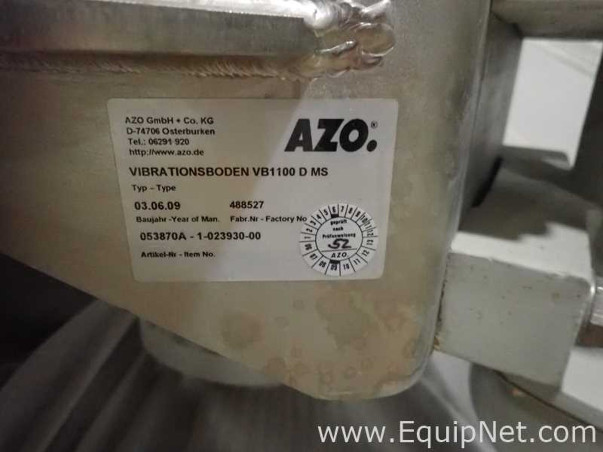 AZO Raw Material Production Equipment - Image 9 of 21