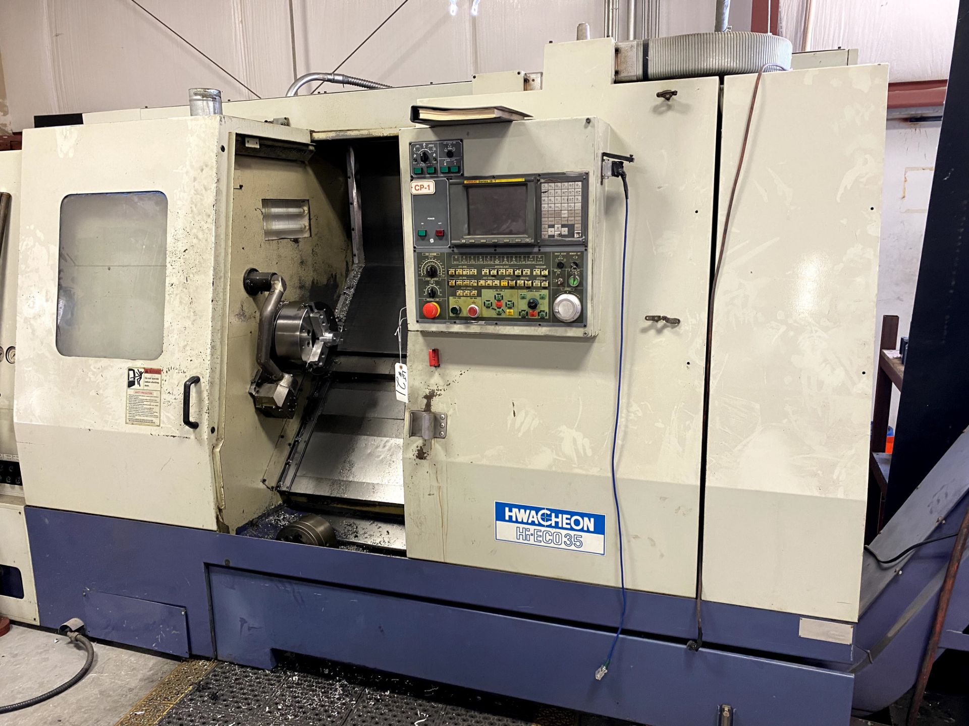 HwaCheon CNC machine 2002 HI-EXO31/35 (2x). NO 63349L 3 WA