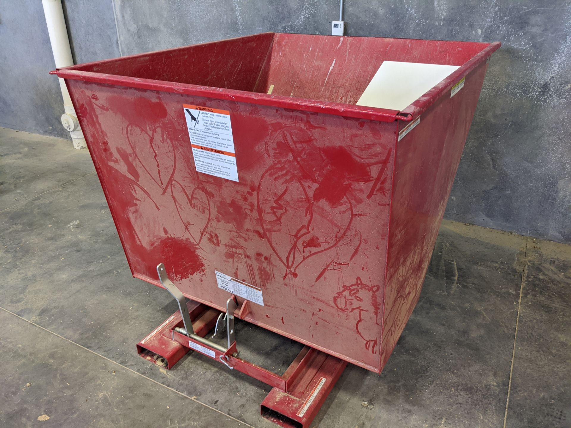 Forklift Dump Bin