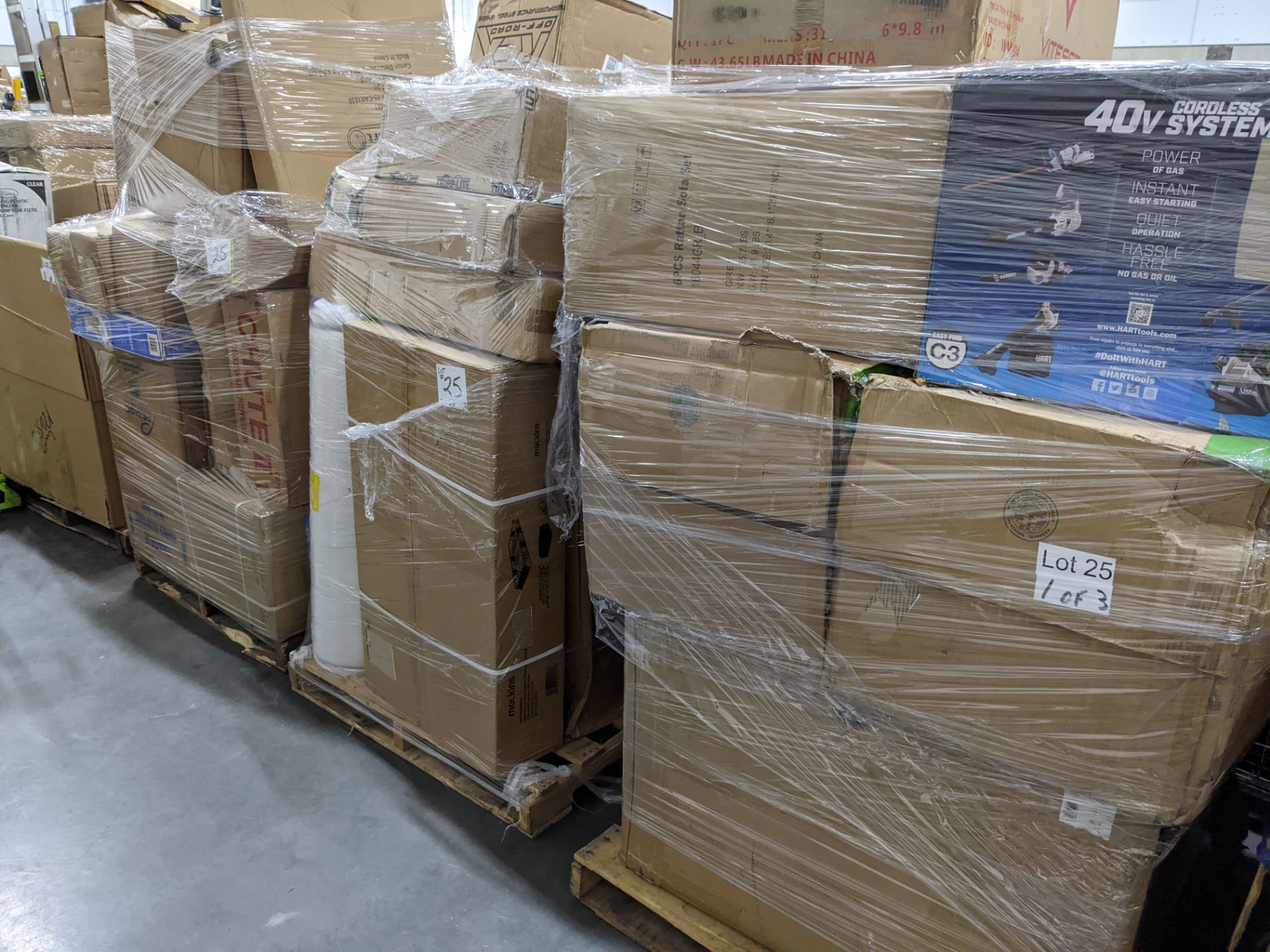 3 Pallets