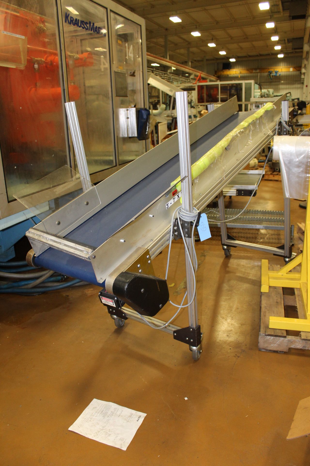 16" x 7' Belt Conveyor