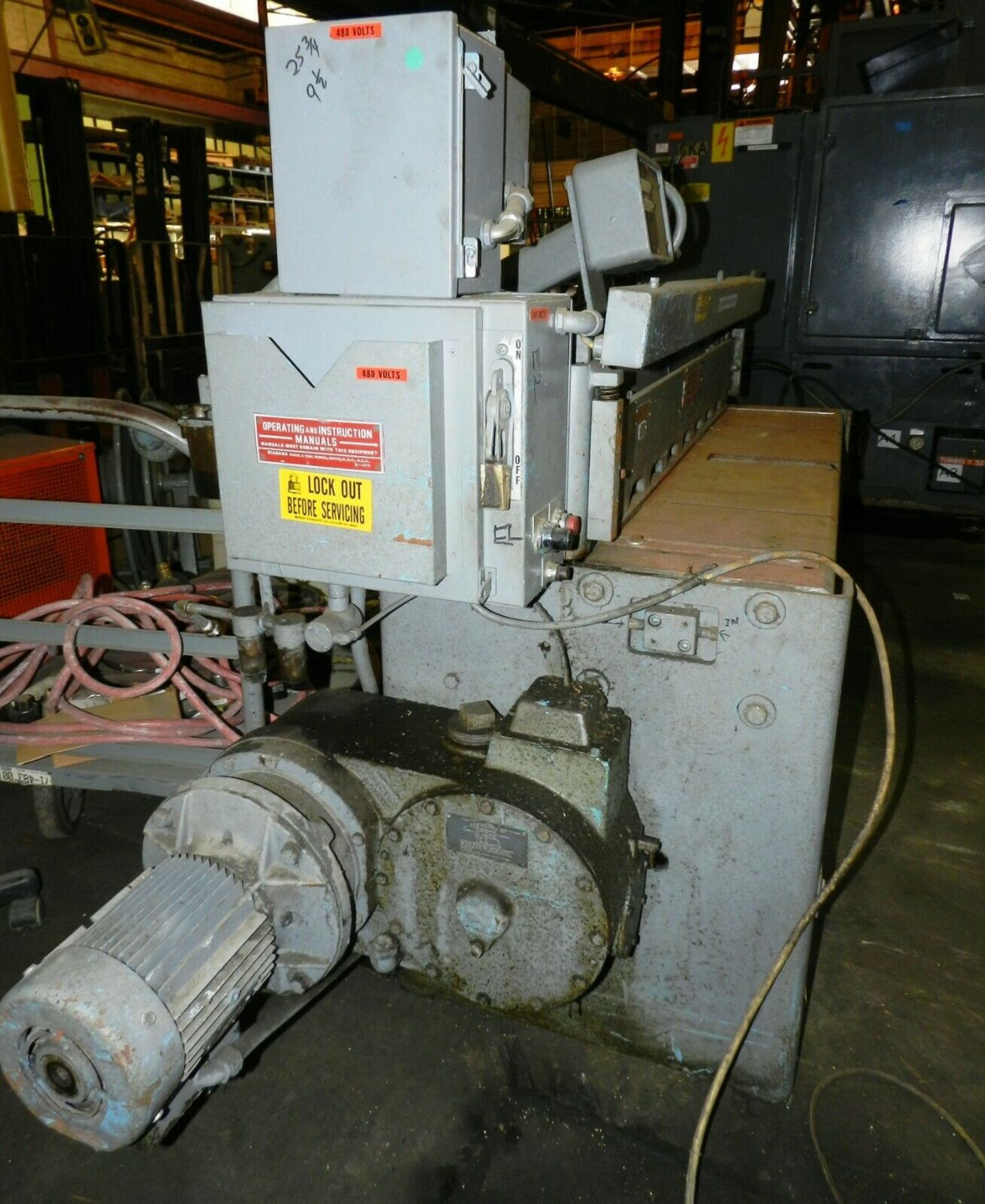 Niagara Power Squaring Shear 14 Gage Capacity - Image 5 of 5