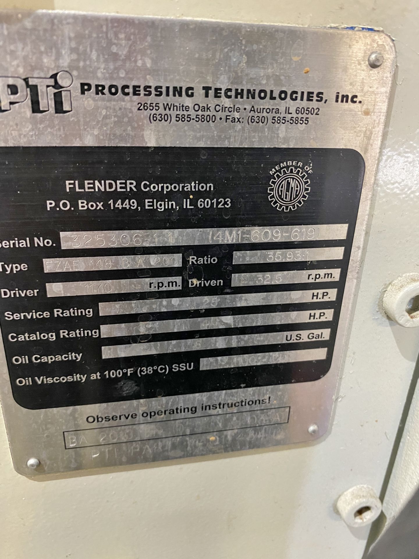 PTI 2" Extruder Trident 2000 25 HP - Image 9 of 9
