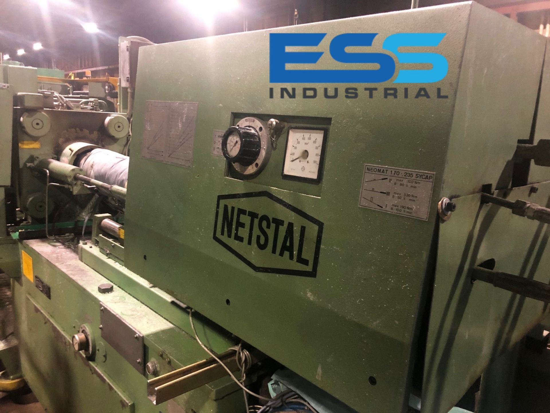 NETSTAL N235/90MPS 100 TON INJECTION MOLDING MACHINE - Image 5 of 11