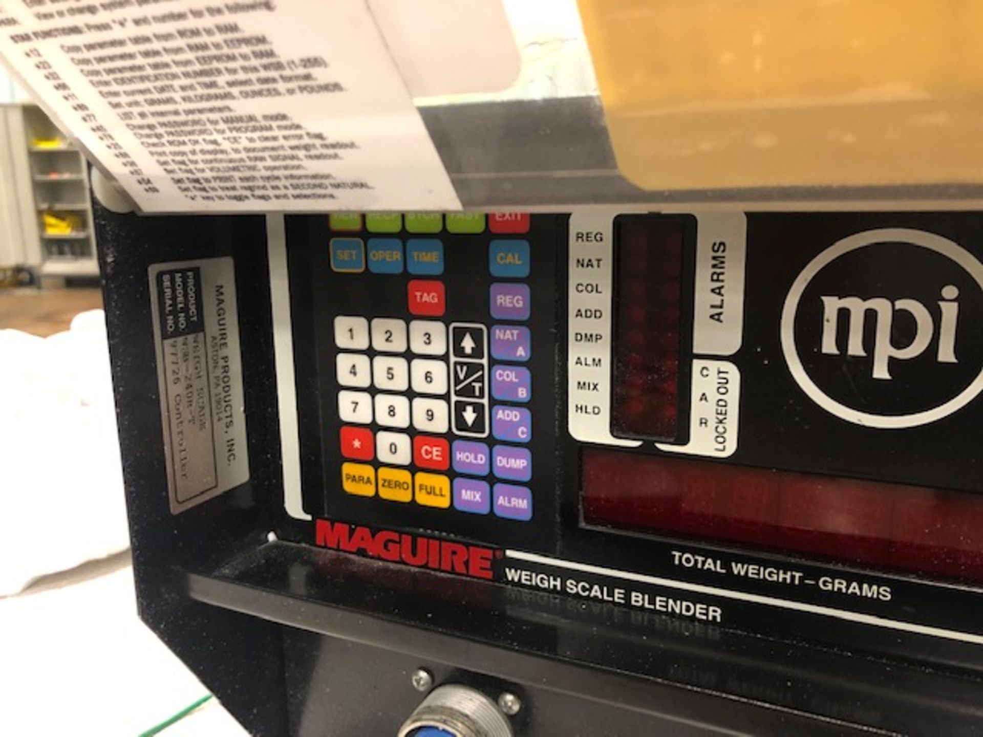 Maguire WSB-240R-T Weigh Feeder Controller - Image 2 of 2