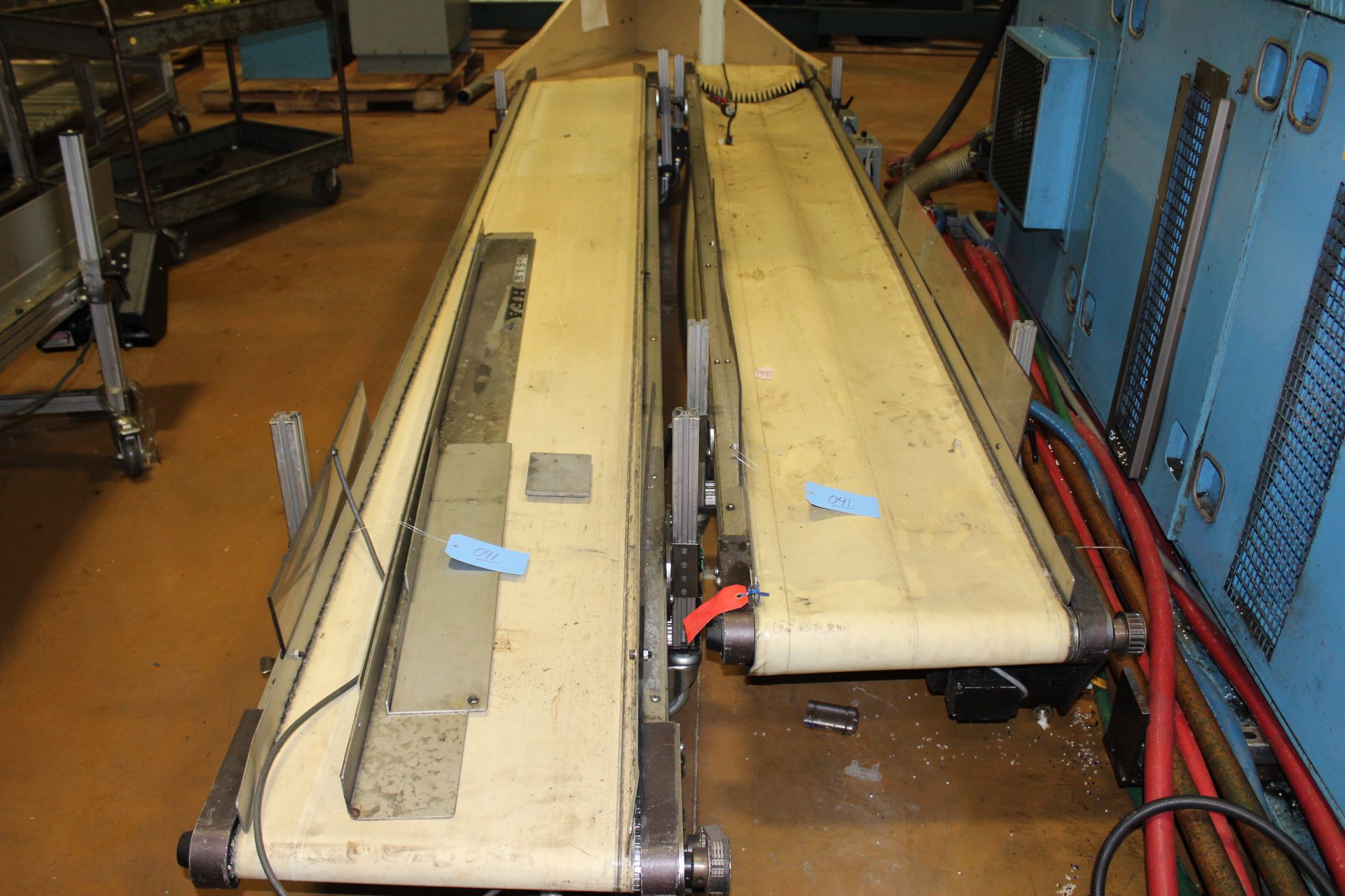 (Lot of 2) HFA 17" x 12' Belt Conveyor - Image 2 of 2