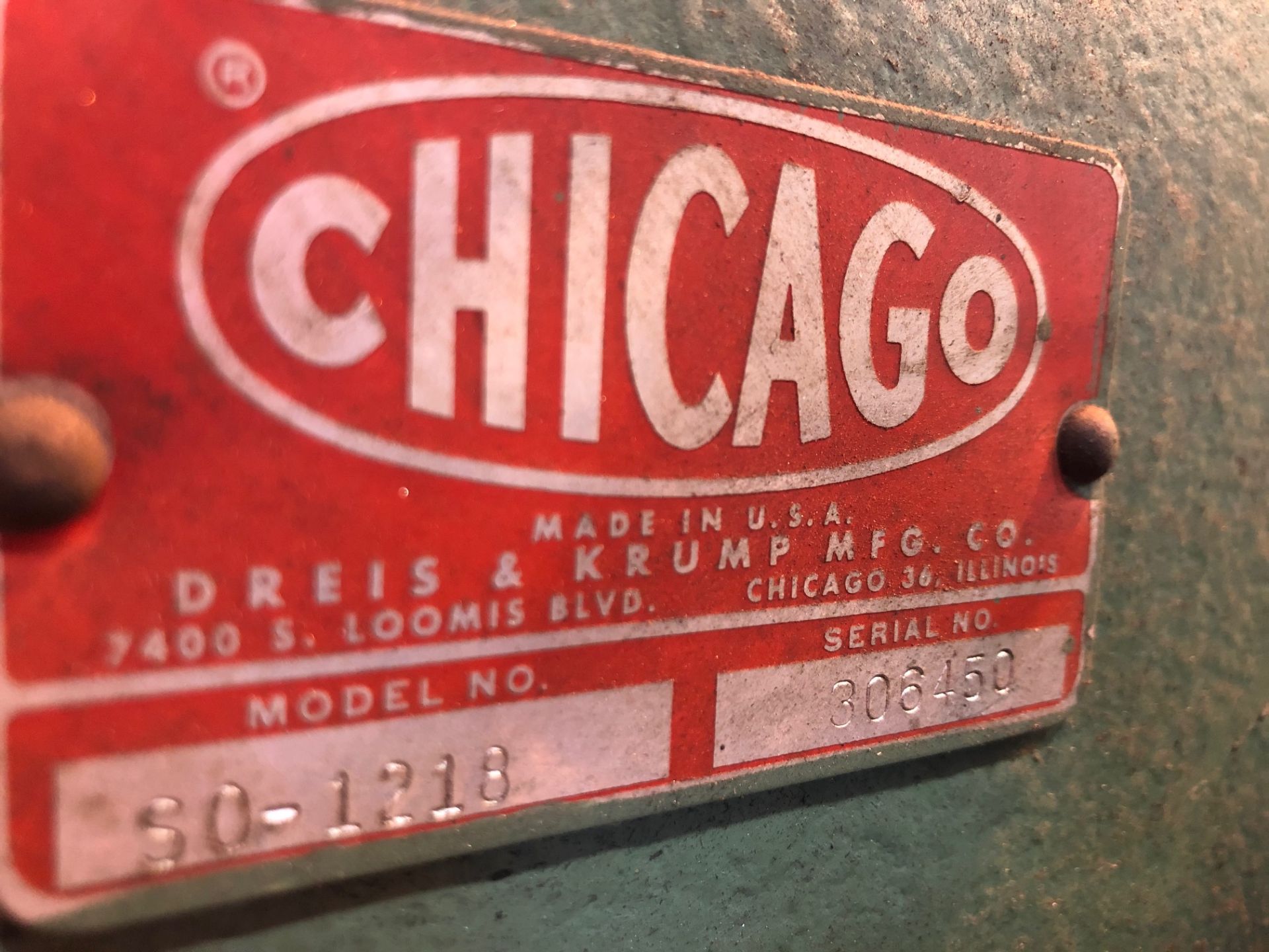 Chicago SO-1218 Hand Brake 12' - Image 3 of 6
