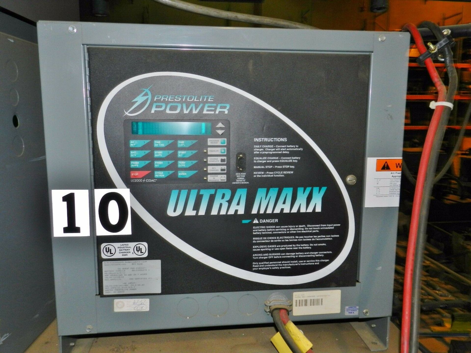 Prestolite Ultra Maxx 24 Volt Battery Charger 680T3-12UM