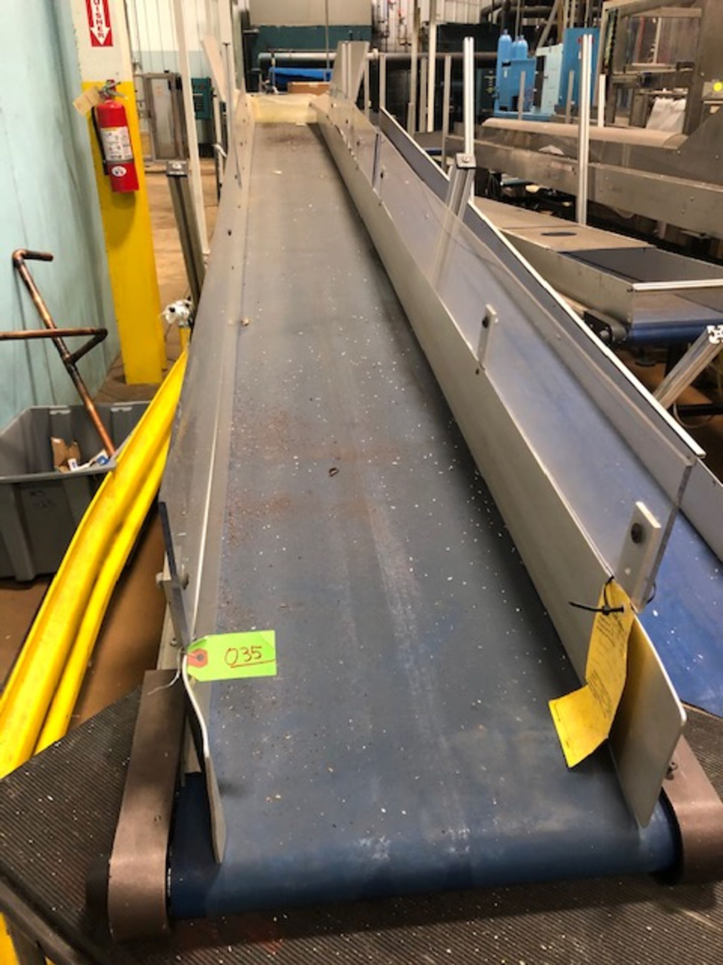 HFA 14" x 15' Cleated Belt Conveyor - Image 2 of 2