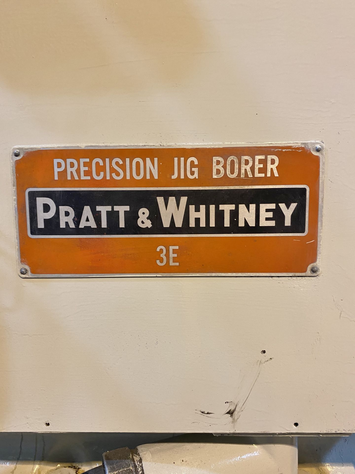 Pratt & Whitney 3E Jig Borer w/ Rotary Table - Image 6 of 9