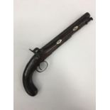 Williams and Powell, private purchase percussion pistol