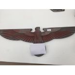 Large WWII German aluminium eagle.