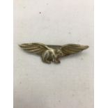 RAF interest Guinea pig club badge marked "Silver".