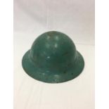 WWII Unusual rounded English Helmet.