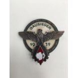 WWII German HJ Gausieger badge.