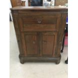 Chinese hardwood cocktail cabinet.