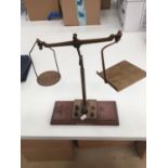 Set of Victorian postal scales