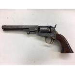 Manhattan fire arms M.F.G co New York, 5 shot .31 cal revolver, full matching numbers.503.