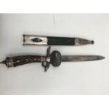 Post war forest leader dagger blade by Hubertus