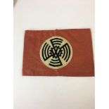 WWII Style German 1933-1938 pattern VW Factory workers armband.