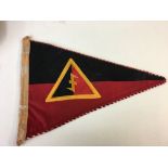 WWII Style German Dutch SS Pennant flag.