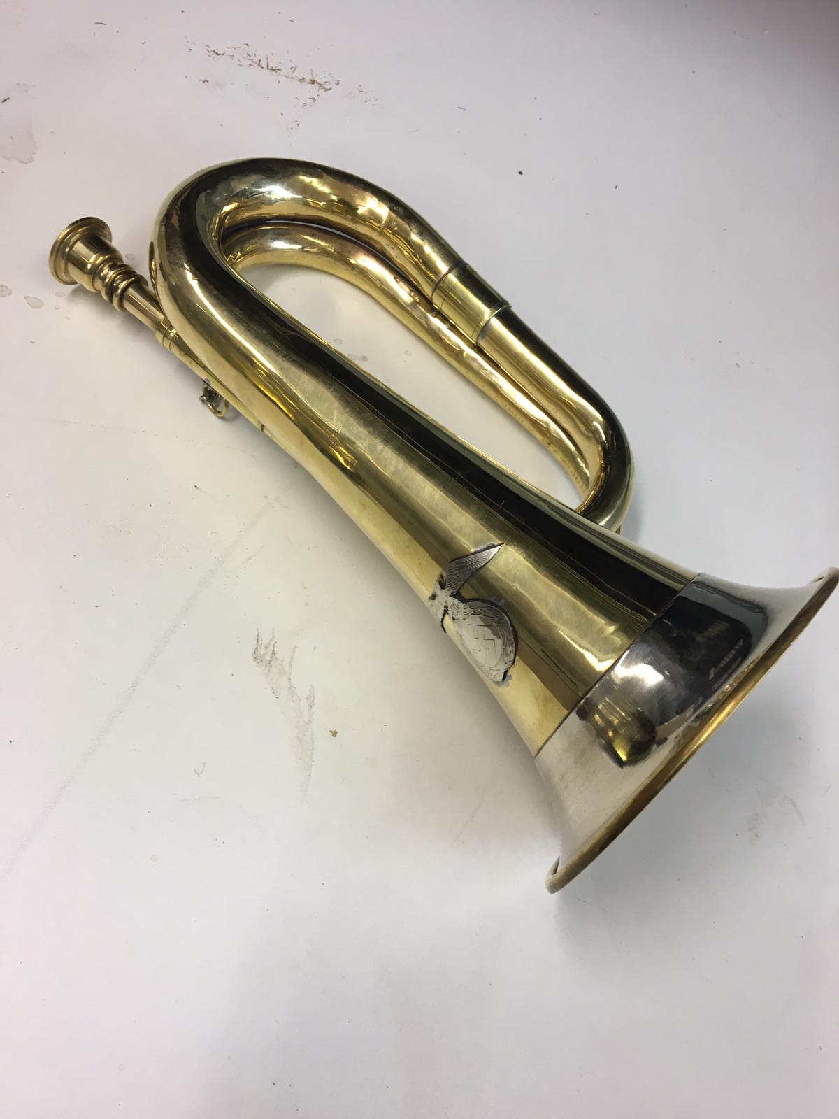 German brass bugle.