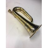 German brass bugle.