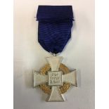 50 years Faithful service cross.