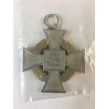 WWII Style German civilian 50 years good conduct medal.