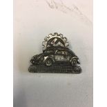 German VW factory workers lapel badge.