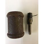 WWII Style INERT Japanese Type 99 Hand grenade, this item is free from all explosives.