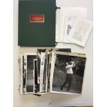 100-200 press stamped photos of Golfers from the 60`s and 70`s.