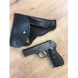 Semi-Auto pistol Waffen CZ27, 7.65 cal, Ser no 300697, Waffenampt marked, Made in the last year of