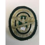 police ski leaders breast badge.