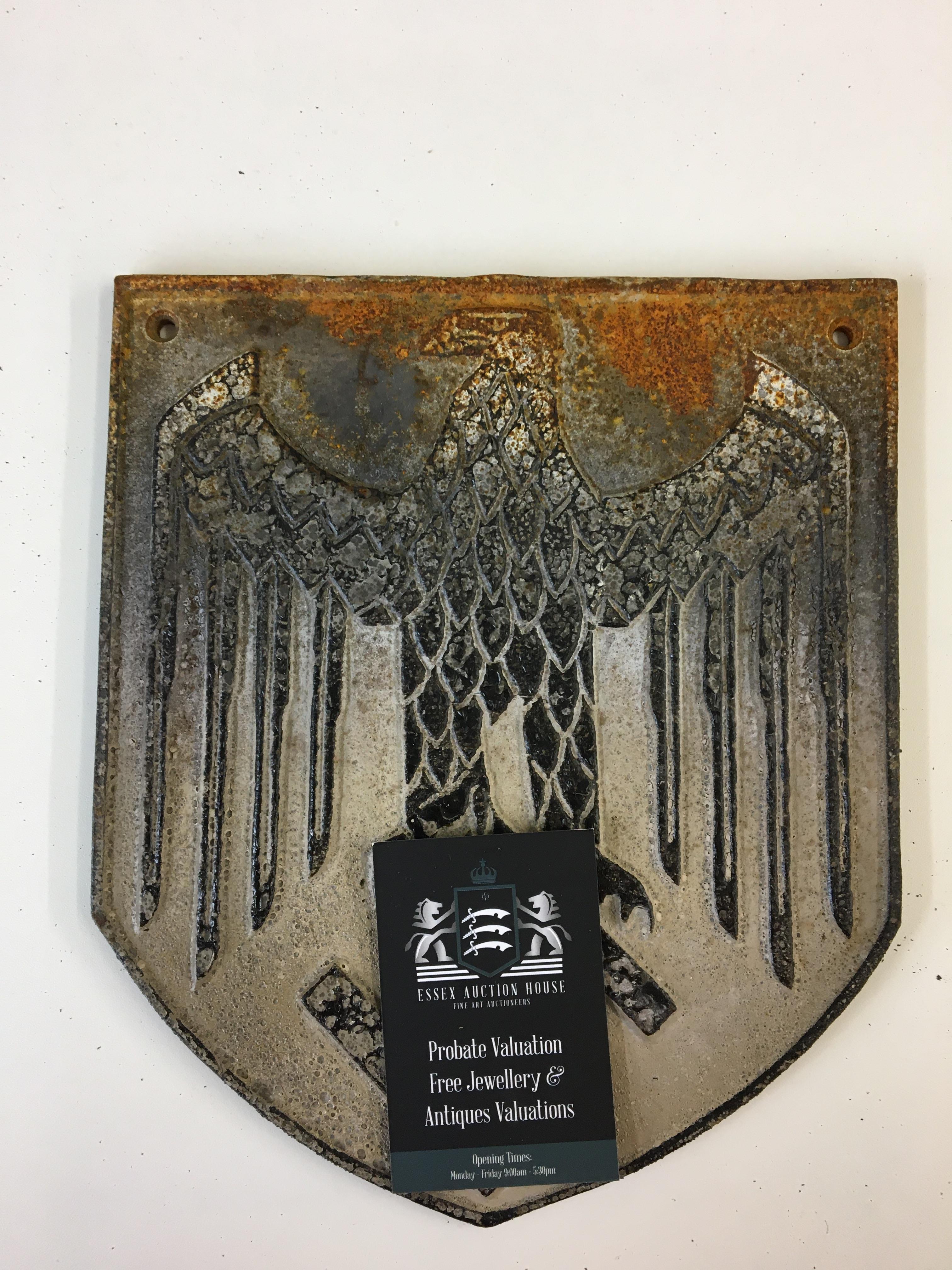 WWII Style German wall Plaque.