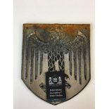 WWII Style German wall Plaque.