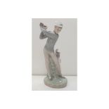 Lladro golfer (missing club)