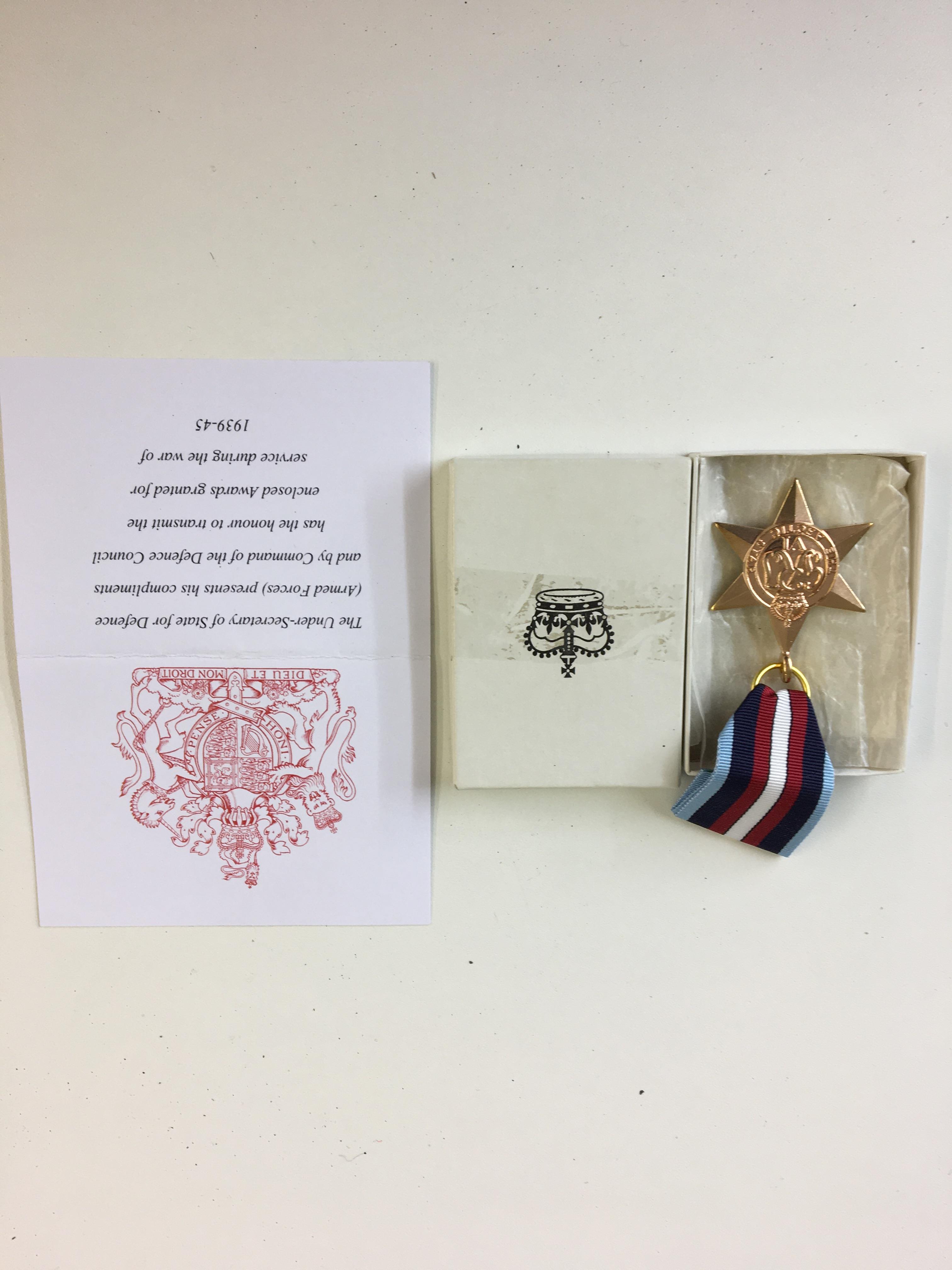 Arctic Convoy interest, an arctic star medal,unused in box and with original issue slip.