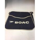 Vintage BOAC Travel bag.