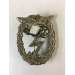 WWII Style German Luftwaffe Ground Assault Badge.