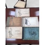 19th Century C D Gibson drawing books & a punch example