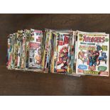 1970`s Marvel The Avengers comics, issue 1 to over 100