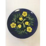 1990 William Moorcroft limited edition plate