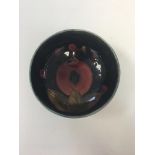 William Moorcroft pomegranate bowl (small), good original condition no damage or restoration