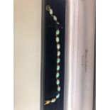 9ct Opal set bracelet