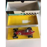 Dinky 234 Ferrari and scalextric c70 type 59 Bugatti a/f