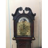 8 day longcase clock, glasgow