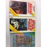 Star wars books 1970's and douglas adams book
